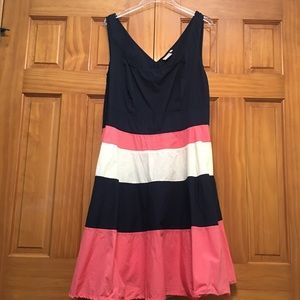 eShakti Plus Size Cotton Dress